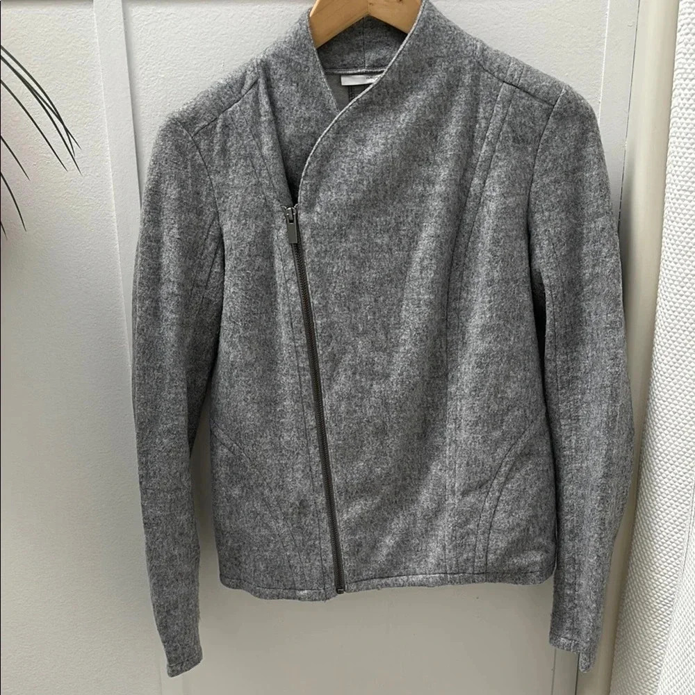 Halogen Asymmetrical Gray Jacket, XS, good condition